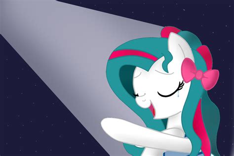 Pinkie Rose Singing In The Stars Rosé Singing Little Pony My Little