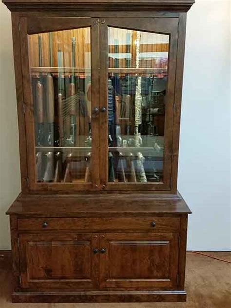 Price and other details may vary based on size and color. Woodloft.com - Standard 8 Gun Cherry Cabinet