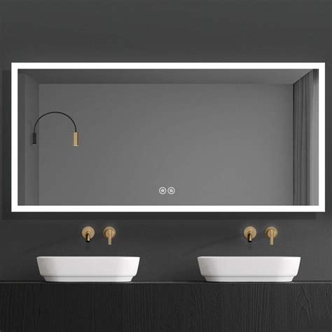 Buy Decoraport 84 X 40 Inch Led Bathroom Mirror Dimmable Lighted Bathroom Vanity Mirror With
