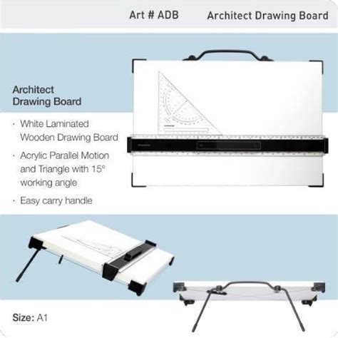 A1 Architect Drawing Board With Parallel Motion Uk Office