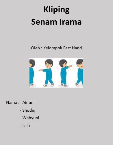 6 Contoh Kliping Senam Irama Jenis Unsur Gerakan Dan Manfaat