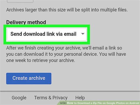 Download p7zip for linux (posix) (x86 binaries and source code) How to Download a Zip File on Google Photos on Android: 8 Steps