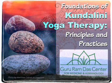 Foundations Of Kundalini Yoga Therapy