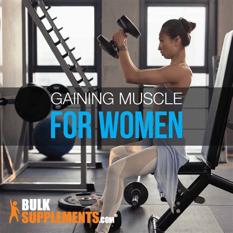 How To Build Muscle For Women Easy Tips