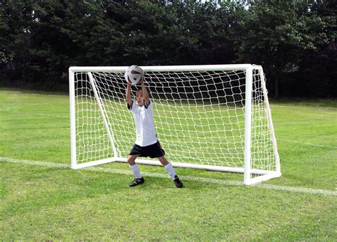 Beeyeo soccer goals,kids soccer nets for backyard foldable football training goal net 45x34 2 set with travel bag 4.3 out of 5 stars 8. Kids Goalpost 6'x4'