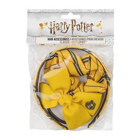 Hufflepuff 3 Hair Accessories Classic Harry Potter Cinereplicas