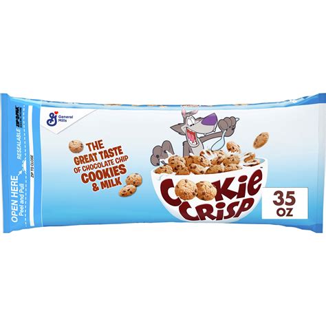 Cookie Crisp Cereal Chocolate Chip Cookie 35 Oz