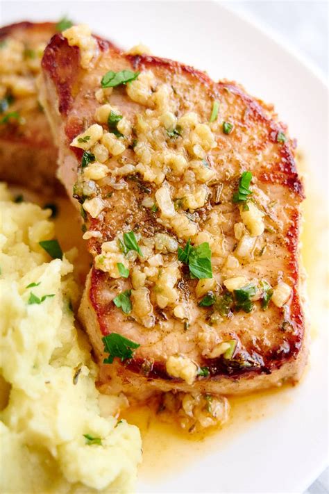 Baked Pork Chops With Browned Garlic Butter Craving Tasty