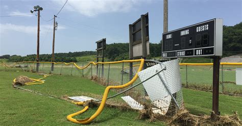 Aasc Ball Fields Damaged By Flooding