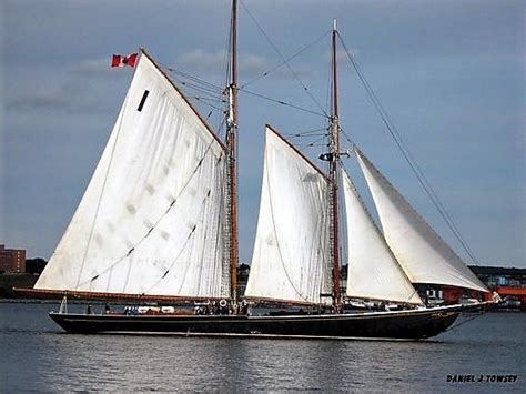 Bluenose Ii Is A Replica Of The Fishing Schooner Bluenose Which Was