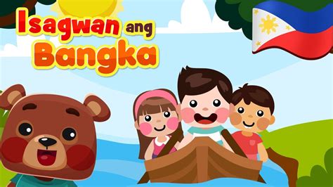 Row Row Row Your Boat In Filipino Kids Nursery Rhymes And Awiting