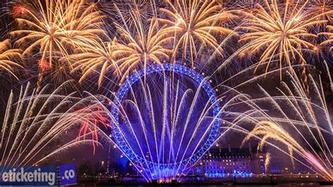London New Year Eve Fireworks Journey On The Silver Sockeye Euro Cup