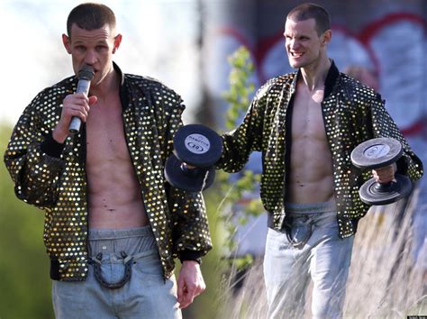Matt Smith Shows Shaved Head And Muscly Chest In Ryan