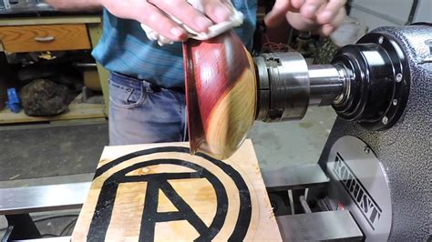 Wood Turning A Cedar Bowl Youtube