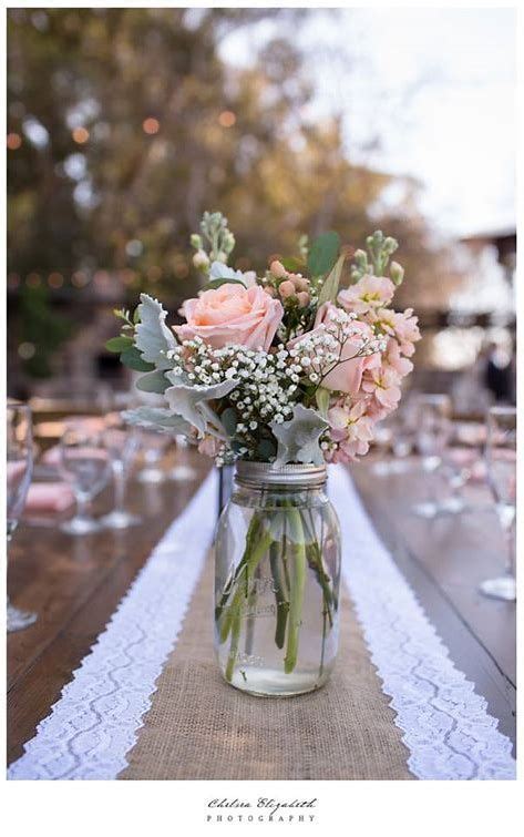 Image Result For Baby Breath With Pink Roses Centerp Wedding Table