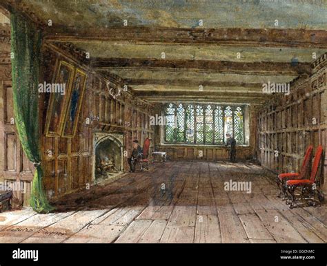 Interior Of Haddon Hall Hi Res Stock Photography And Images Alamy