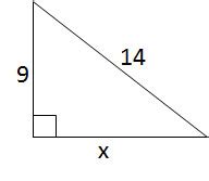 Since we know 1 side and 1 angle of this triangle, we will use sohcahtoa. Right Triangles - High School Math