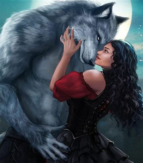 M A Para Siempre Mi Luna Werewolf Art Wolves And Women Red Riding