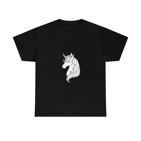 Glow In The Dark Unicorn Vinyl Printed T Shirt Buy Online In South