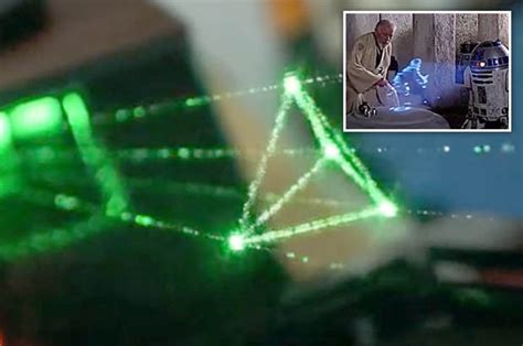 Star Wars Hologram Technology To Life Holovect Jaime Ruiz Avila