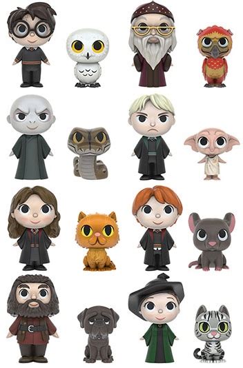 Miniature anime figurines and collectibles that typically come in blind boxes. The Blot Says...: Harry Potter Mystery Minis Blind Box ...
