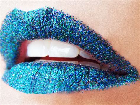 Blue Glitter Lips Glitter Lips Blue Lips Sparkle Lips