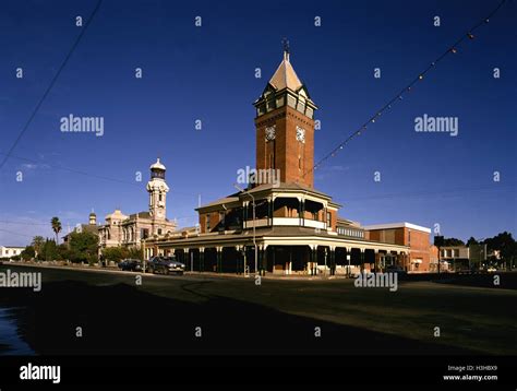 Broken Hill Post Office Stock Photo Alamy