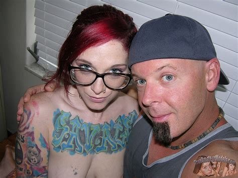 Tattooed Metalhead Babe Gives A Cock Jerking Pov Handjob True Amateur
