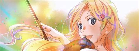 Anime Your Lie In April Kaori Miyazono Facebook Cover Anime Wallpaper