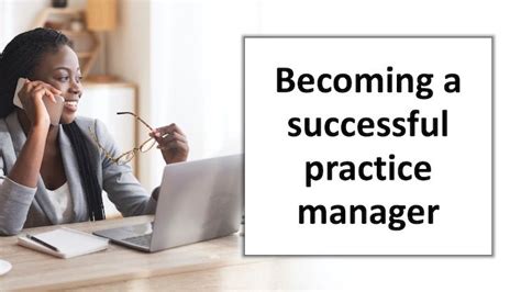 Tips To Become A Successful Practice Manager