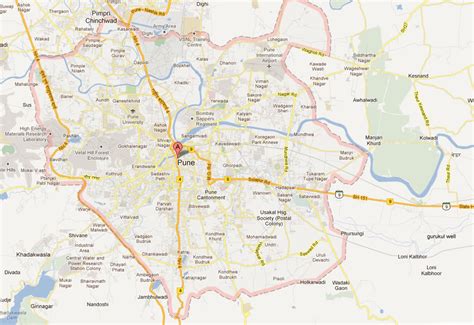 Pune Map