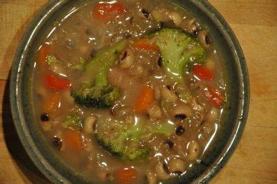 This nutty and silky smooth dessert soup stir until the soup is thick and smooth. For New Years Day...Spicy Black-Eyed Pea Soup. This is one ...