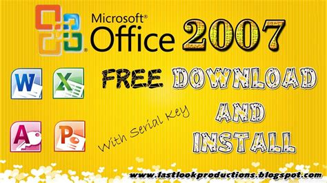Microsoft Office 2007 Free Download Windows 7 Tidebowl