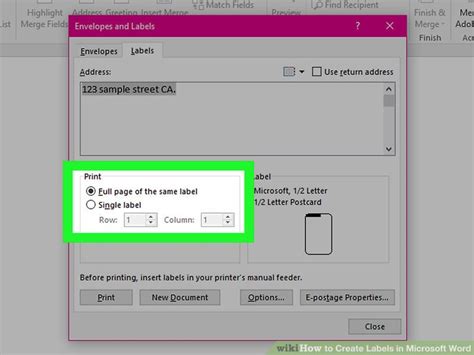Follow along with the video below or continue scrolling to read through the. How to Create Labels in Microsoft Word (with Pictures ...