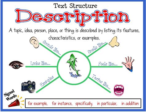Text Structure Description Poster Nonfiction Text Structure