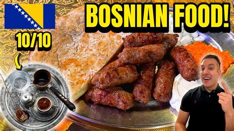 Trying Bosnian Food For The First Time Massive Surprise Traditional