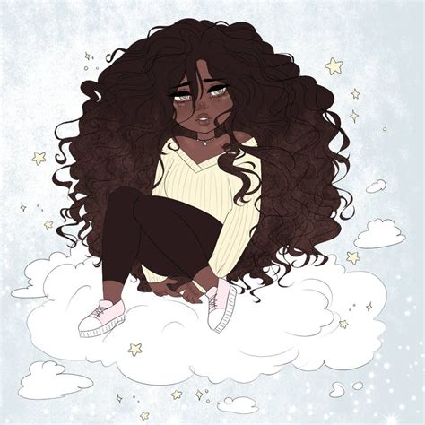 Thesei By Cueen Black Girl Art Girls Cartoon Art Cartoon Art Styles