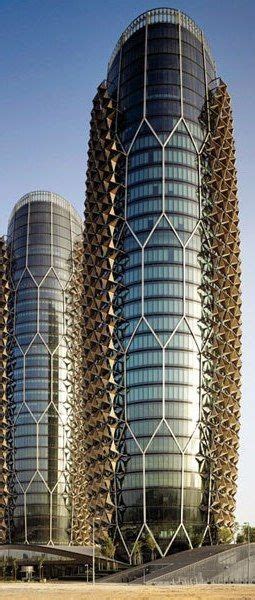 Al Bahar Towers Abu Dhabi Investment Council Headquarters Adic Abu