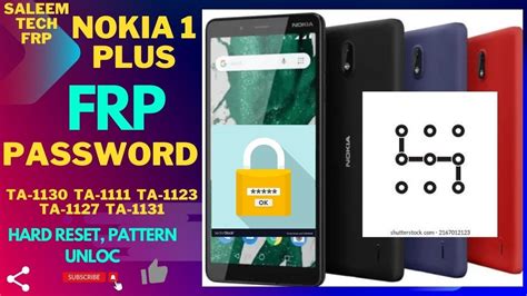 Nokia Plus Hard Reset Bypass Screen Lock Frp Google Account TA TA TA TA