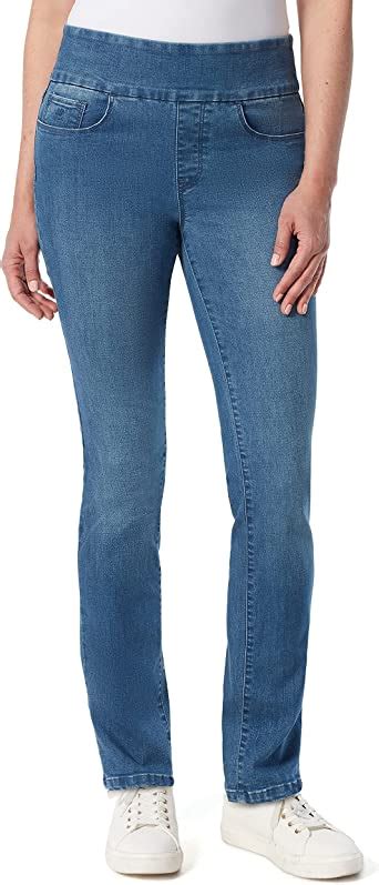 Gloria Vanderbilt Women S Petite Amanda Pull On High Rise Jean At Amazon Women S Jeans Store