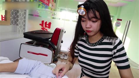 Vietnam Barbershop Massage Pretty Girl Asmr ベトナムが 베트남 호치민 김옥빈 이발소 마사지 알바 Youtube