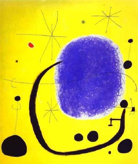 The Gold Of The Azure 1968 By Joan Miro