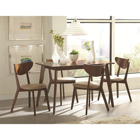 Coaster Kersey 103062 Dining Side Chairs With Curved Backs A1