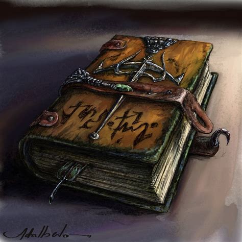 Mystic Book By Adalbertofsouza On Deviantart Fantasy Art Magical