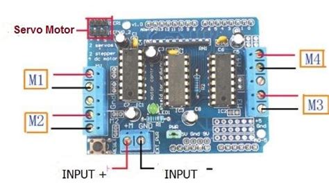 L293d Motor Driver Shield For Arduino Zbotic