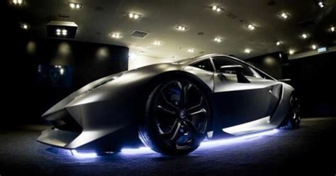 Sick Lamborghini With A Blue Under Glow Luxury Car Lifestyle