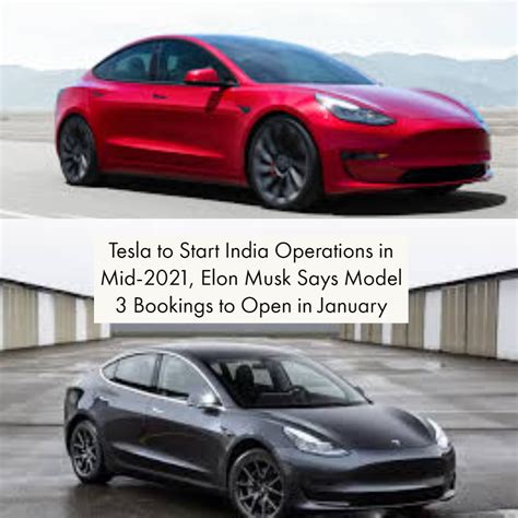 Anjuum Khanna Tesla To Start India Operations In Mid 2021 Elon Musk
