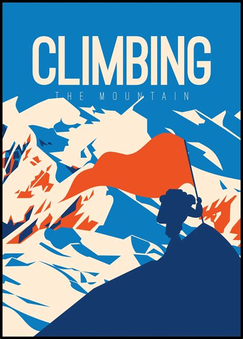 The Summit Mountain Poster Nr2 Posteryard Snygga Posters Online