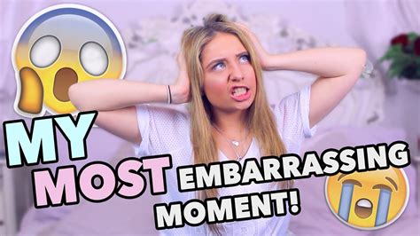 My Most Embarrassing Moment Ever Youtube Advice Youtube