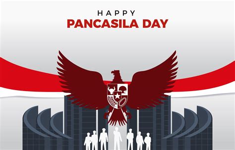 Pancasila The Foundation Of Indonesia Background 2208312 Vector Art At